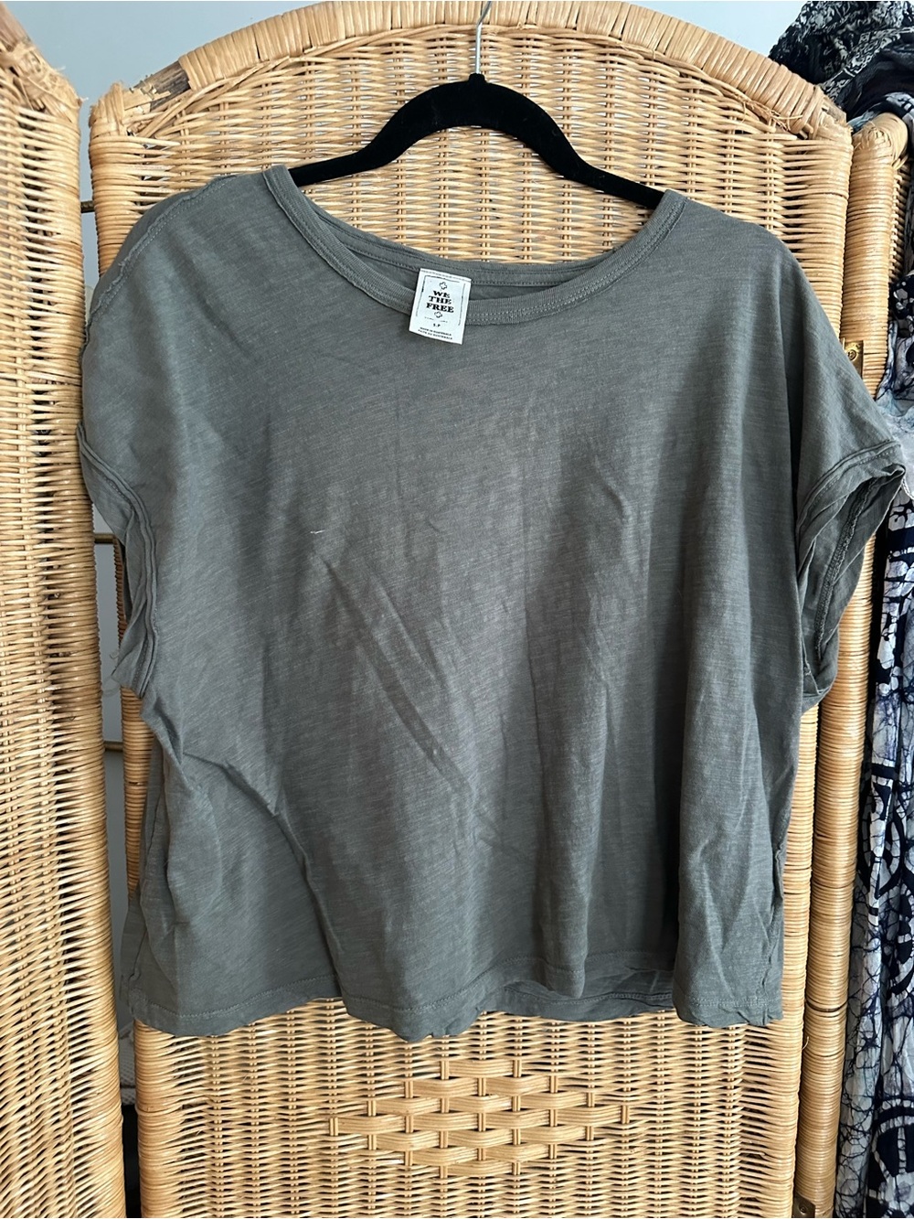 Relaxed Olive Green Women's Tee